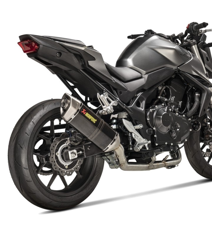 Coletor Akrapovič em aço para Honda CB 750 F Hornet (23-26) E-H7R6
