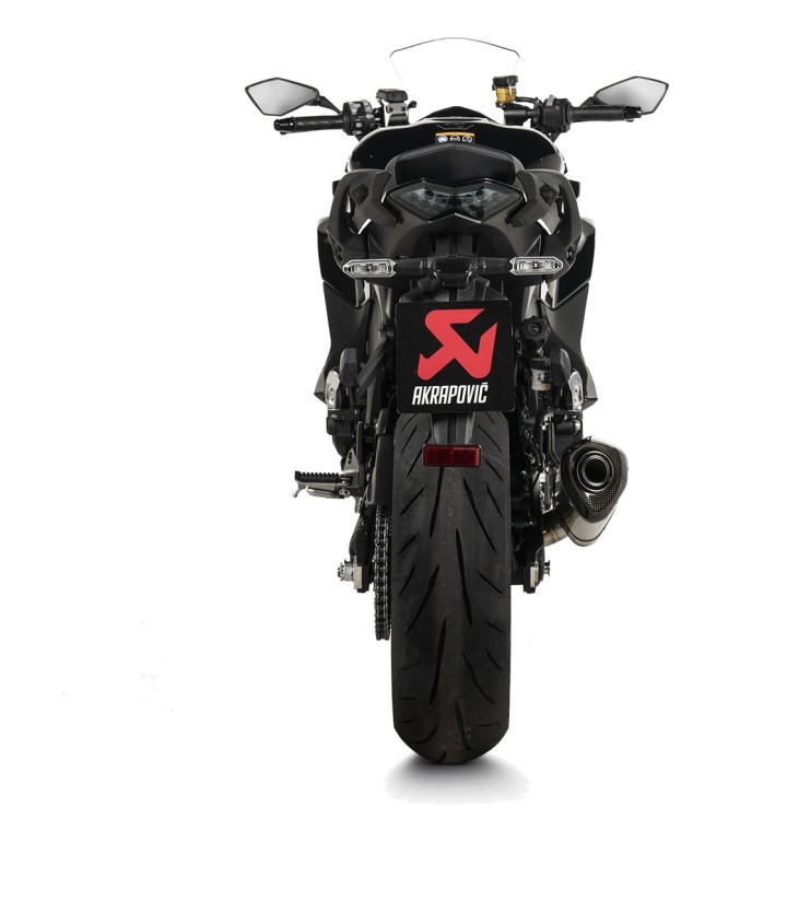 Collecteur Akrapovič en acier pour Kawasaki Ninja 1000 SX (20-24), Ninja 1100 SX / Z 1100 (25-26) E-K10R9