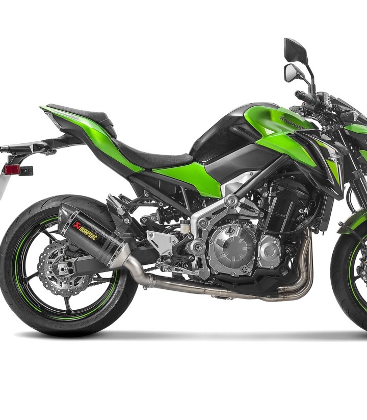 Collettore Akrapovič in acciaio per Kawasaki Z 900 (17-19) E-K9R2