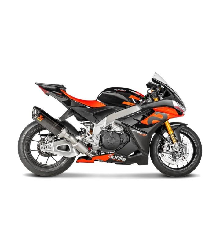 Akrapovič-Verbindungsrohr Track Day aus Titan für verschiedene Aprilia-Modelle L-A10E11/TD