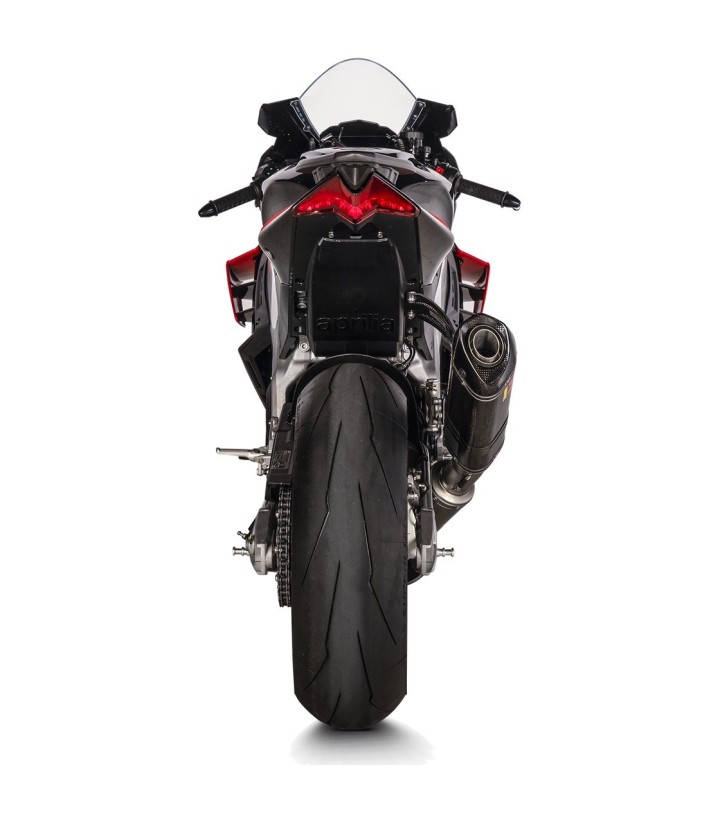 Tube de raccordement Akrapovič Track Day en titane pour plusieurs modèles Aprilia L-A10E11/TD