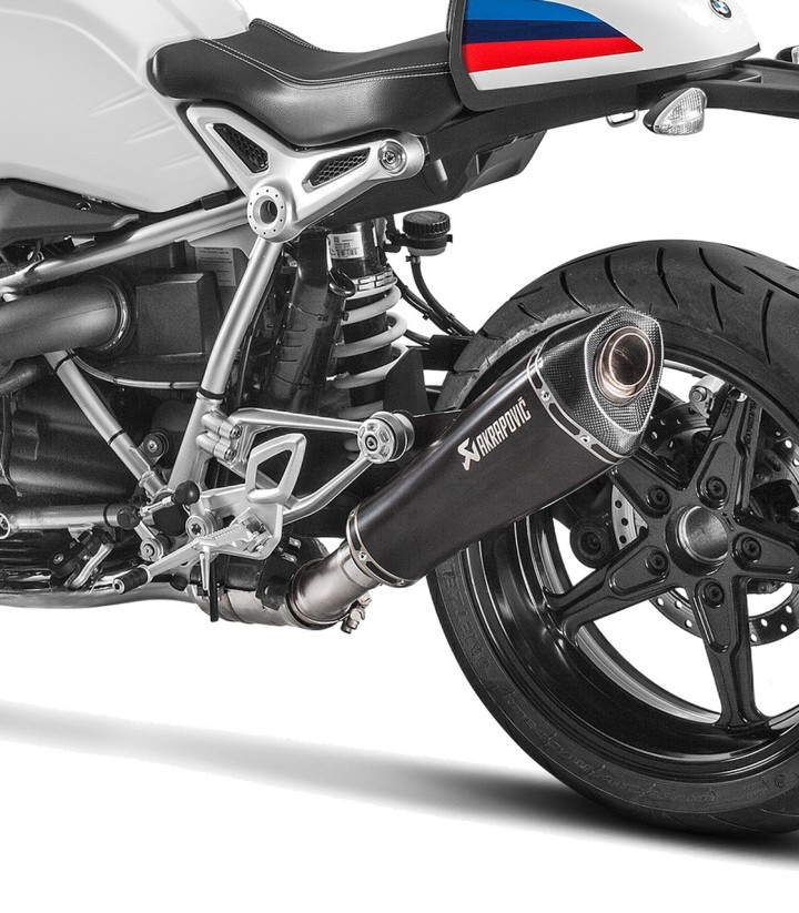 Akrapovič-verbindingspijp voor lage montage van titanium voor BMW R 1200 nineT (14-20) L-B12SO8T