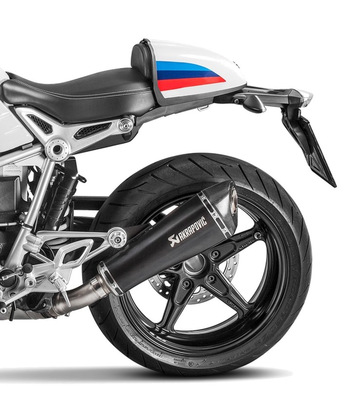 Tubo di raccordo Akrapovič in titanio, posizione bassa per BMW R 1200 nineT (14-20) L-B12SO8T