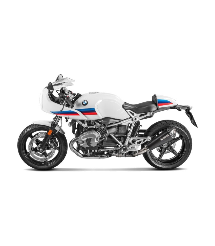 Tubo di raccordo Akrapovič in titanio, posizione bassa per BMW R 1200 nineT (14-20) L-B12SO8T