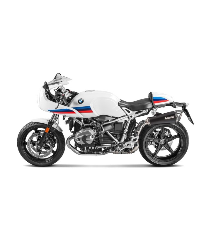 Akrapovič-Verbindungsrohr in hoher Position aus Titan für BMW R 1200 nineT (14-20) L-B12SO9T