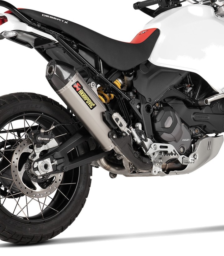 Akrapovič Link Pipe in Stainless Steel for Ducati DesertX 950 (22-24), Monster 937 (21-24) L-D9SO1