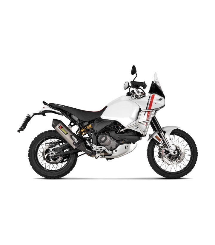 Tubo di raccordo Akrapovič in acciaio per Ducati DesertX 950 (22-24), Monster 937 (21-24) L-D9SO1