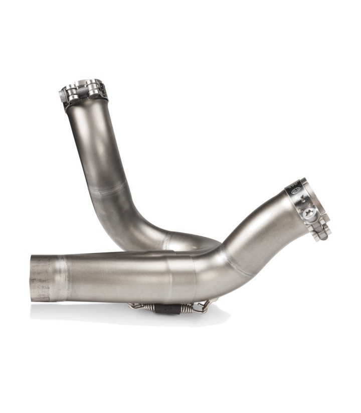 Tubo de escape Akrapovič em aço para Ducati DesertX 950 (22-24), Monster 937 (21-24) L-D9SO1