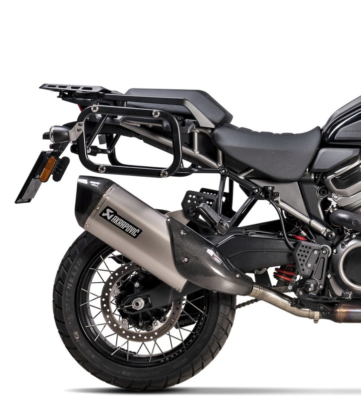 Tubo de escape Akrapovič em aço para Harley-Davidson Pan America 1250 (21-24) L-HD12SO1