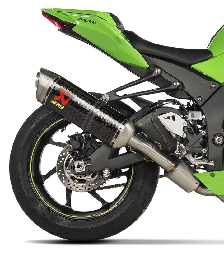 Akrapovič Track Day Link Pipe in Titanium for Kawasaki ZX 10 R (21-26) L-K10E9/TD