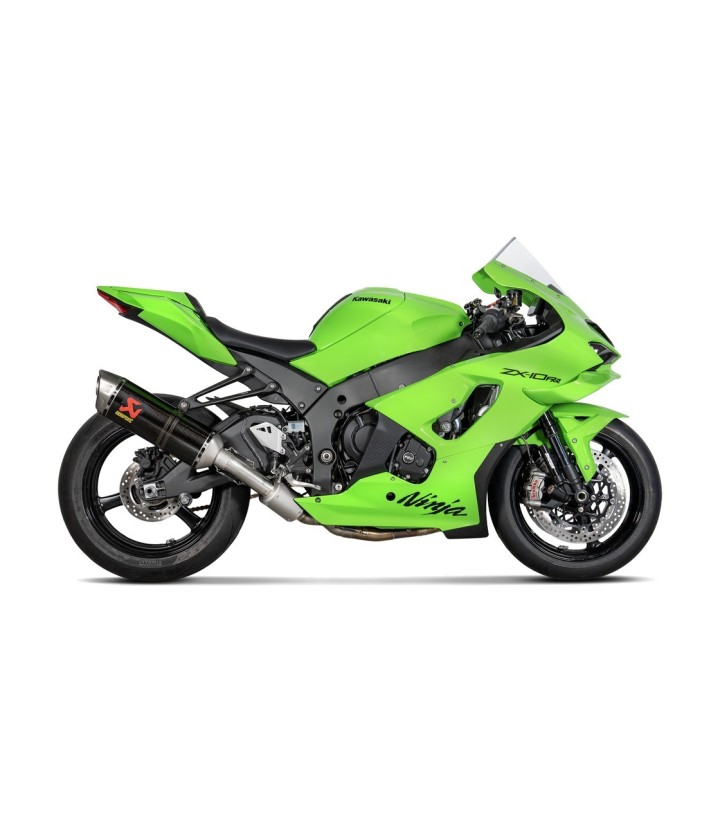 Tubo di raccordo Akrapovič Track Day in titanio per Kawasaki ZX 10 R (21-26) L-K10E9/TD