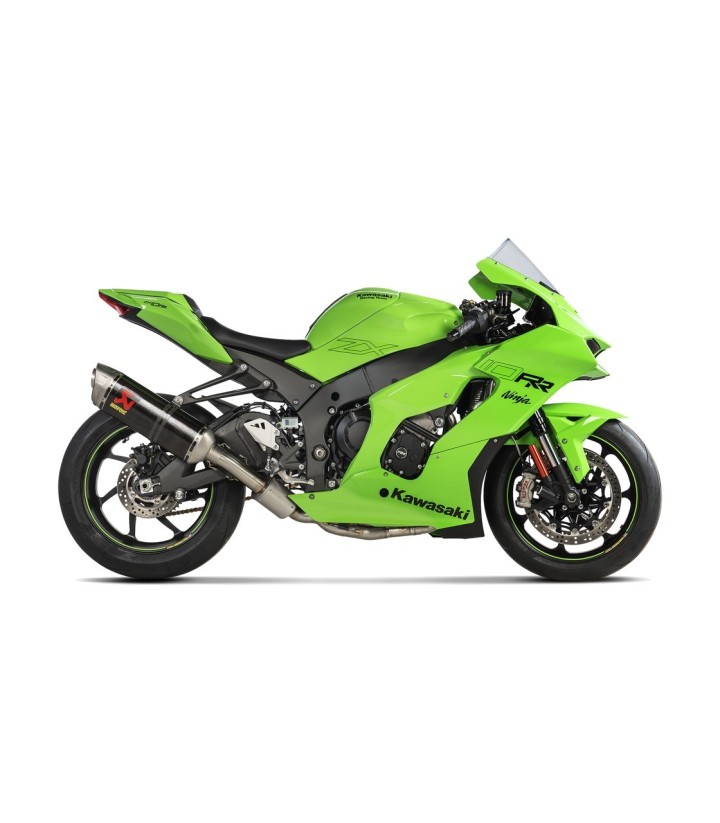 Akrapovič Track Day Link Pipe in Titanium for Kawasaki ZX 10 R (21-26) L-K10E9/TD