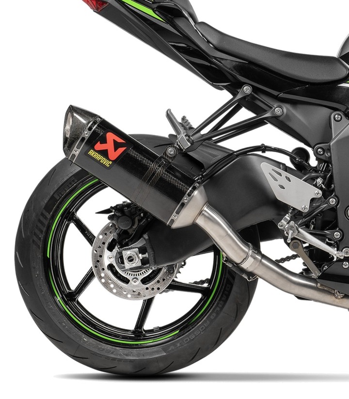 Akrapovič-verbindingspijp van staal voor Kawasaki ZX 6 R (09-26) L-K6SO8/2