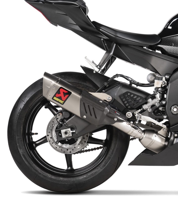 Caña de Escape Track Day Akrapovič en Acero para Yamaha YZF R6 (08-26) L-Y6SO4/TD/1
