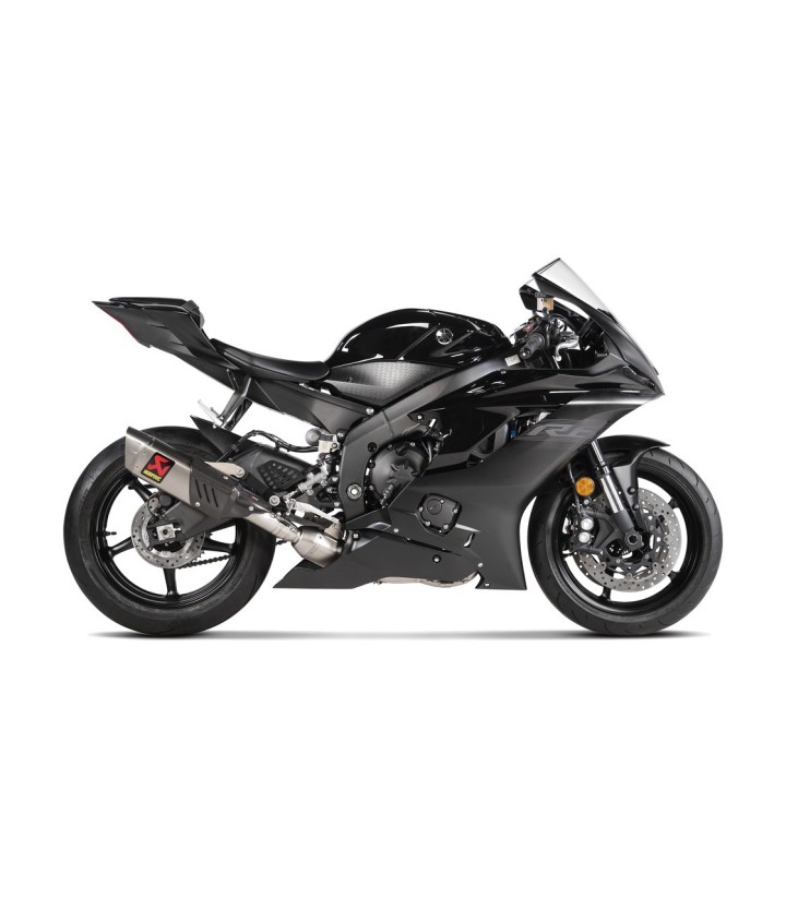 Caña de Escape Track Day Akrapovič en Acero para Yamaha YZF R6 (08-26) L-Y6SO4/TD/1
