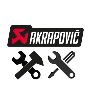 Bride en acier inoxydable Akrapovič P-R65