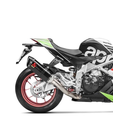 Supporto silenziatore Akrapovič in carbonio per Aprilia RSV 4 1000/1100 (15-26), Tuono V4 1000/1100 (17-26) P-MBA10R7