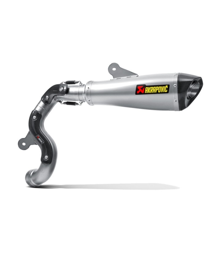 Akrapovič High Position Link Pipe in Titanium for BMW R 1200 nineT (14-16) L-B12SO6T