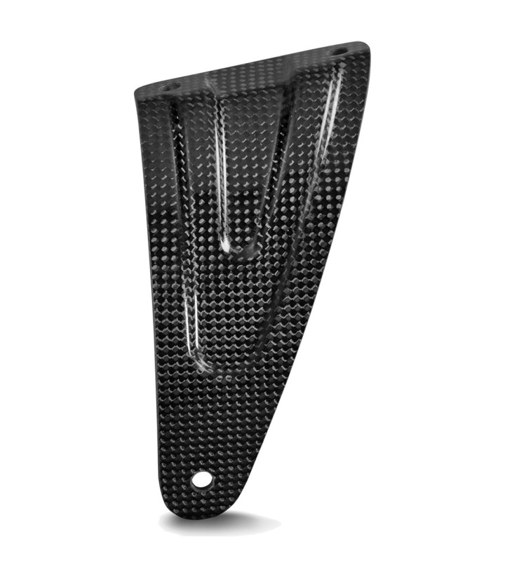 Support de silencieux Akrapovič en carbone pour Aprilia RSV 4 1000/1100 (15-26), Tuono V4 1000/1100 (17-26) P-MBA10R7