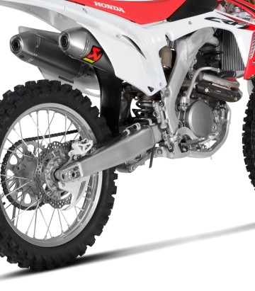 Akrapovič Evolution Exhaust in Titanium for Honda CRF 250 R/RX (14-15) S-H2MET8-QTA