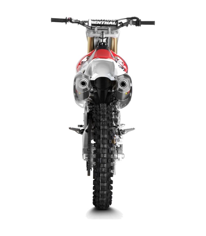 Akrapovič Evolution-uitlaat van titanium voor Honda CRF 250 R/RX (14-15) S-H2MET8-QTA