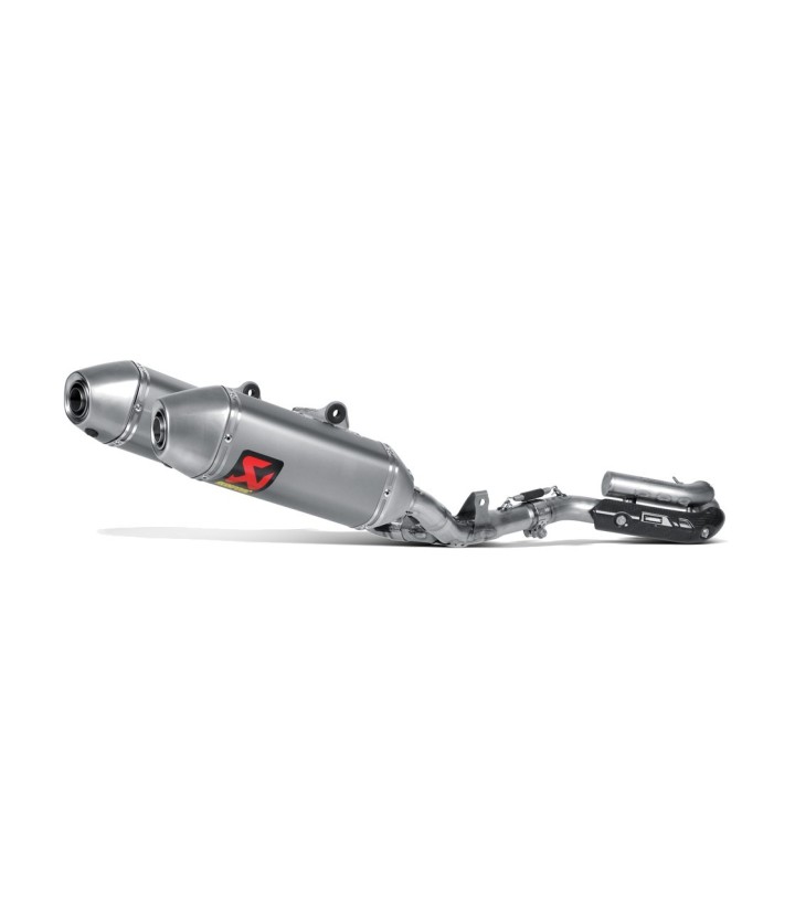 Akrapovič Evolution Exhaust in Titanium for Honda CRF 250 R/RX (14-15) S-H2MET8-QTA