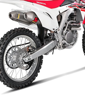 Escape Akrapovič Evolution em titânio para Honda CRF 250 R/RX (16-17) S-H2MET9-QTA