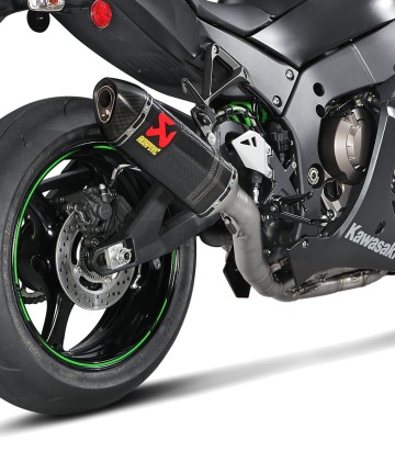 Scarico Akrapovič Evolution in carbonio per Kawasaki ZX 10 R (16-20) S-K10E9-ZC