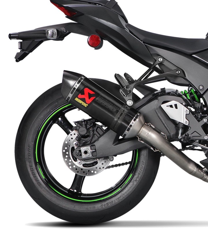Scarico Akrapovič Evolution in carbonio per Kawasaki ZX 10 R (16-20) S-K10E9-ZC