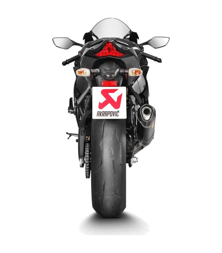 Scarico Akrapovič Evolution in carbonio per Kawasaki ZX 10 R (16-20) S-K10E9-ZC