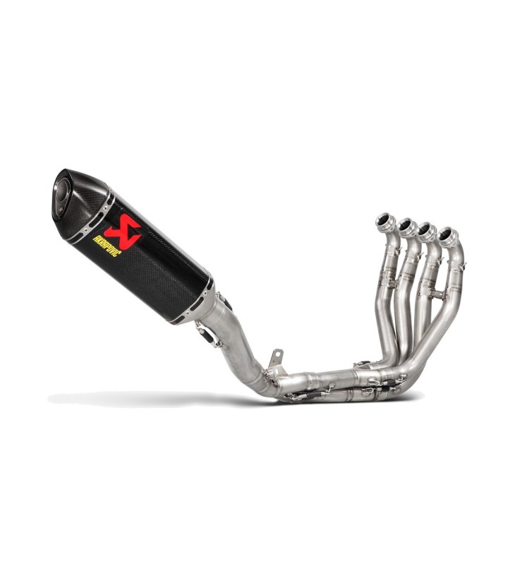 Escape Akrapovič Evolution em carbono para Kawasaki ZX 10 R (16-20) S-K10E9-ZC