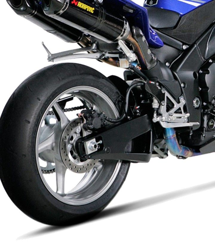 Échappement Akrapovič Evolution en carbone pour Yamaha YZF R1 (09-14) S-Y10RFT10-ZC/2
