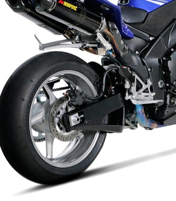 Akrapovič Evolution-uitlaat van carbon voor Yamaha YZF R1 (09-14) S-Y10RFT10-ZC/2