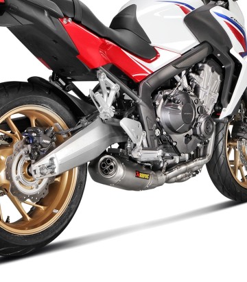 Akrapovič Racing Auspuff aus Titan für Honda CB 650 F (14-16), CBR 650 F (14-16) S-H6R12-HAFT