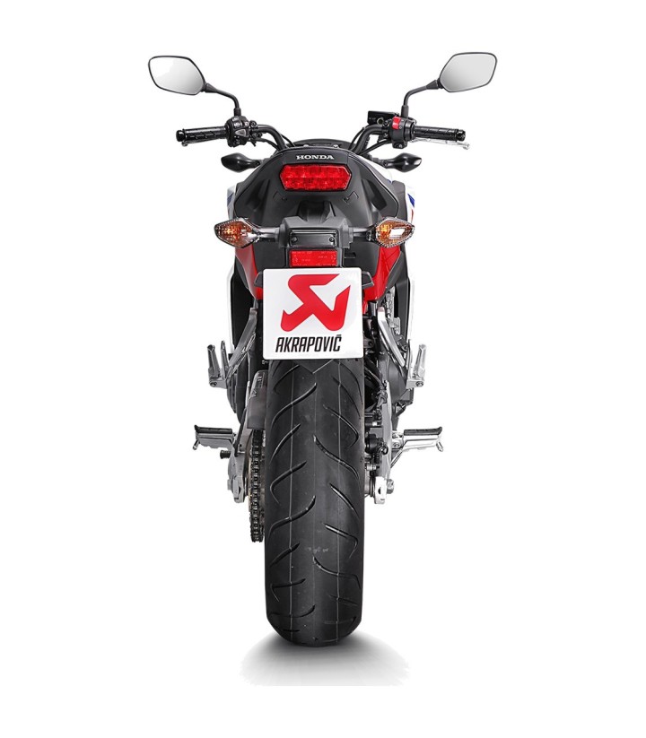 Akrapovič Racing Exhaust in Titanium for Honda CB 650 F (14-16), CBR 650 F (14-16) S-H6R12-HAFT