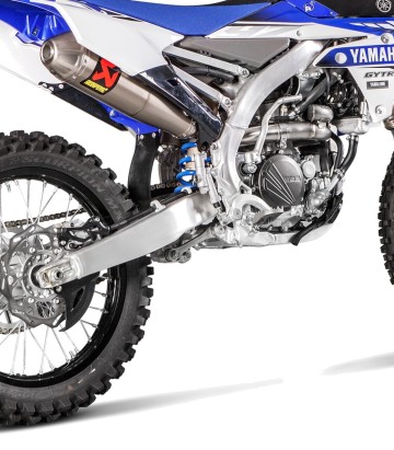 Akrapovič Racing Auspuff aus Titan für Yamaha WR 250 F (15-19), YZ 250 F/FX (14-18), YZF 250 F (14-18) S-Y2MR15-CIBNTA