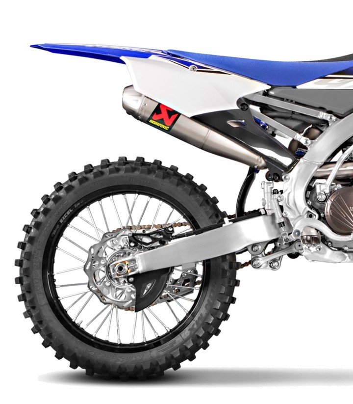 Akrapovič Racing-uitlaat van titanium voor Yamaha WR 250 F (15-19), YZ 250 F/FX (14-18), YZF 250 F (14-18) S-Y2MR15-CIBNTA