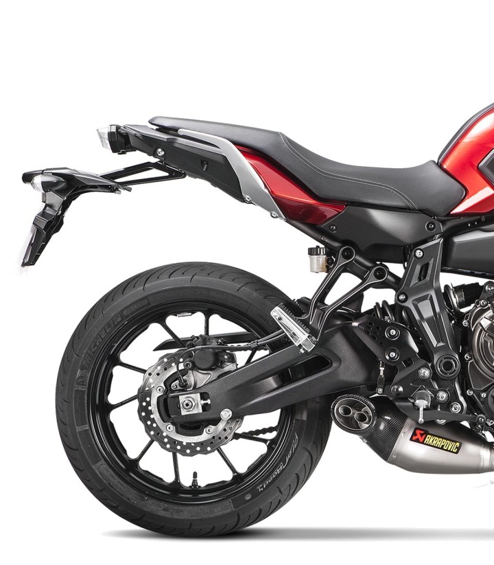 Échappement Akrapovič Racing en titane pour Yamaha MT 07 (14-20), MT 07 Tracer (16-19), XSR 700 (16-20) S-Y7R5-HEGEH