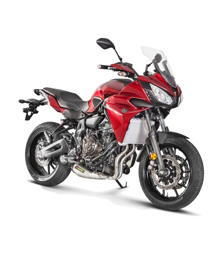 Akrapovič Racing Exhaust in Titanium for Yamaha MT 07 (14-20), MT 07 Tracer (16-19), XSR 700 (16-20) S-Y7R5-HEGEH