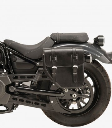 Satteltaschen Modell Ibiza Farbe Schwarz von Customacces