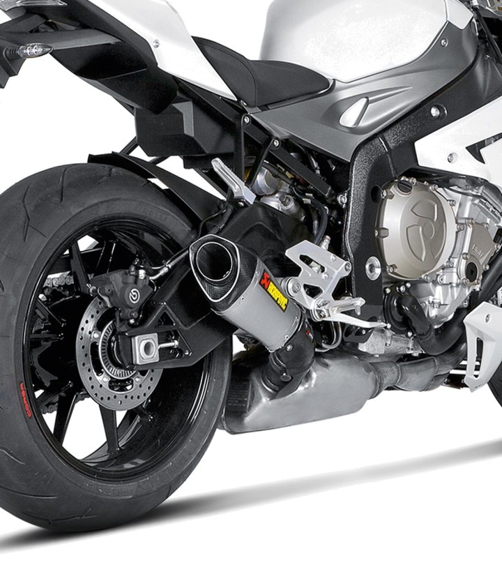 Échappement Akrapovič en titane pour BMW M 1000 R (14-16), S 1000 R (14-16), S 1000 RR (10-14) S-B10SO1-HASZ