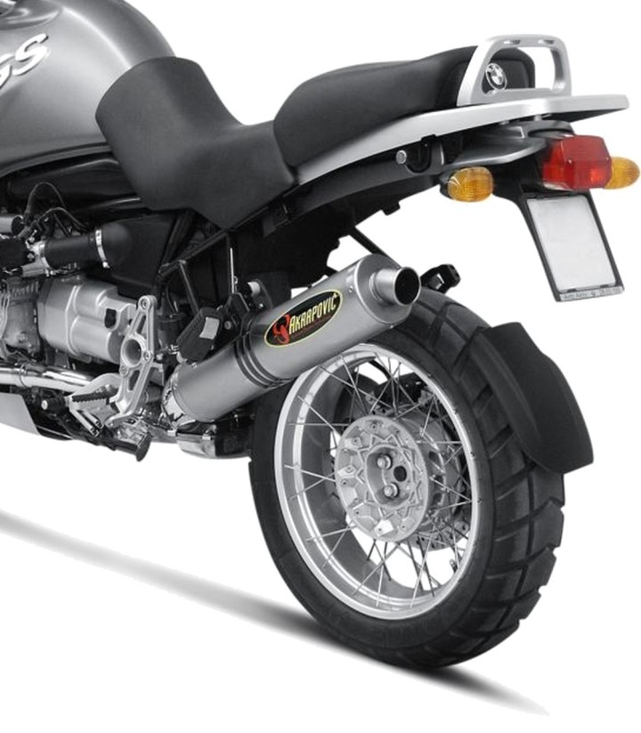 Akrapovič Exhaust in Titanium for BMW R 1150 GS (99-06) S-B11SO1-HT