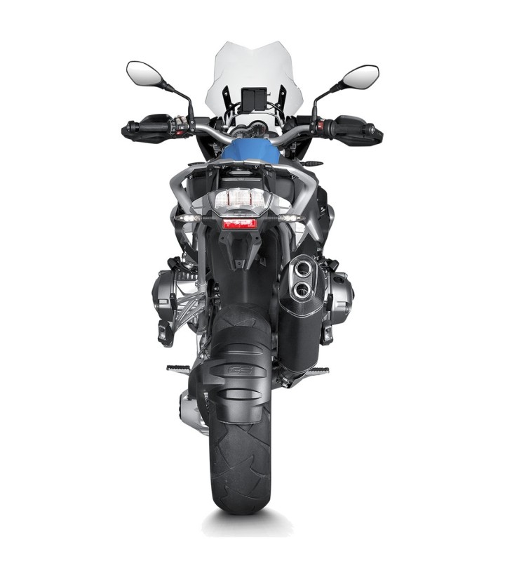 Échappement Akrapovič noir pour BMW R 1200 GS (13-16) S-B12SO10-HAABL