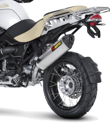 Akrapovič Exhaust in Titanium for BMW R 1200 GS (10-13) S-B12SO9-HRT