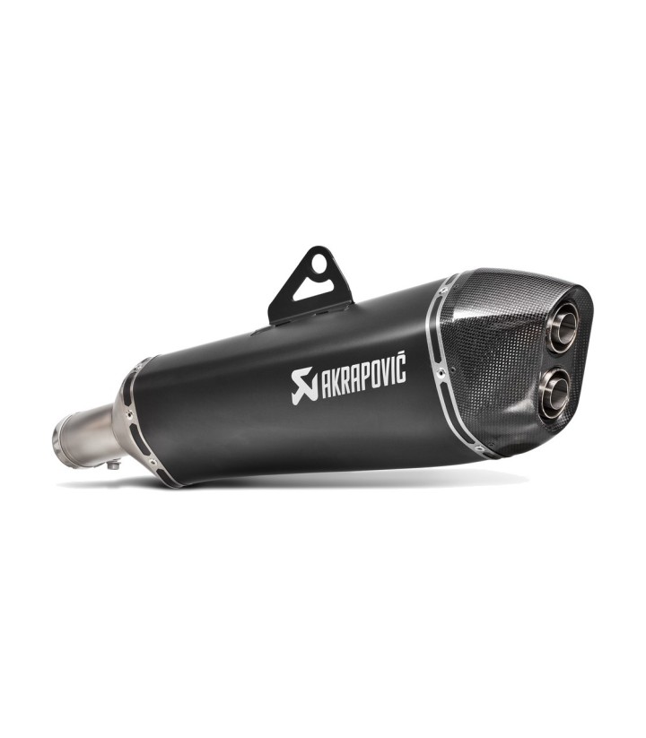 Escape Akrapovič em preto para BMW F 650 GS (08-12), F 700-700 GS (13-17), F 800 GS (08-17) S-B8SO6-HZAABL
