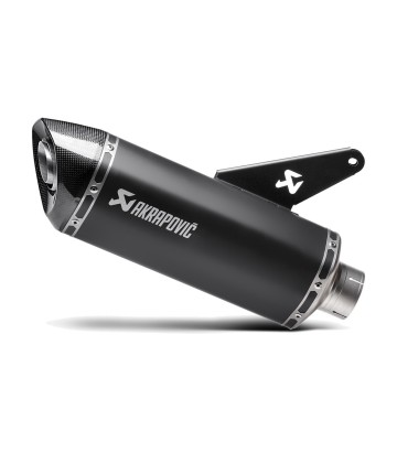 Akrapovič-Auspuff in Schwarz für Ducati Monster 1200 (14-16), Monster 821 (14-16) S-D8SO2-HRBL