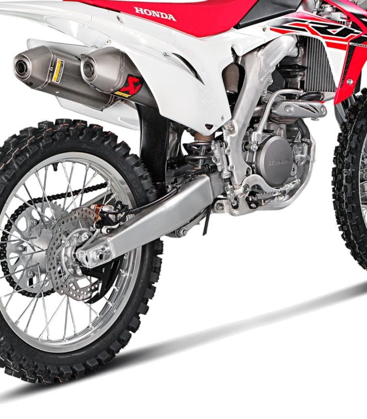 Akrapovič-Auspuff aus Titan für Honda CRF 250 R/RX (16-17) S-H2SO5-QTA