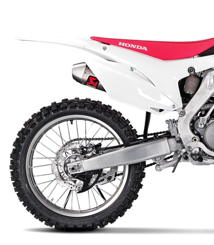 Akrapovič-uitlaat van titanium voor Honda CRF 250 R/RX (16-17) S-H2SO5-QTA