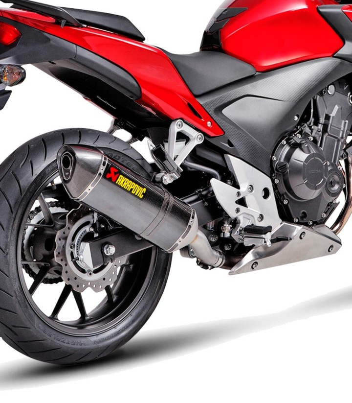 Akrapovič Exhaust in Carbon for several Honda models S-H5SO2-HRC