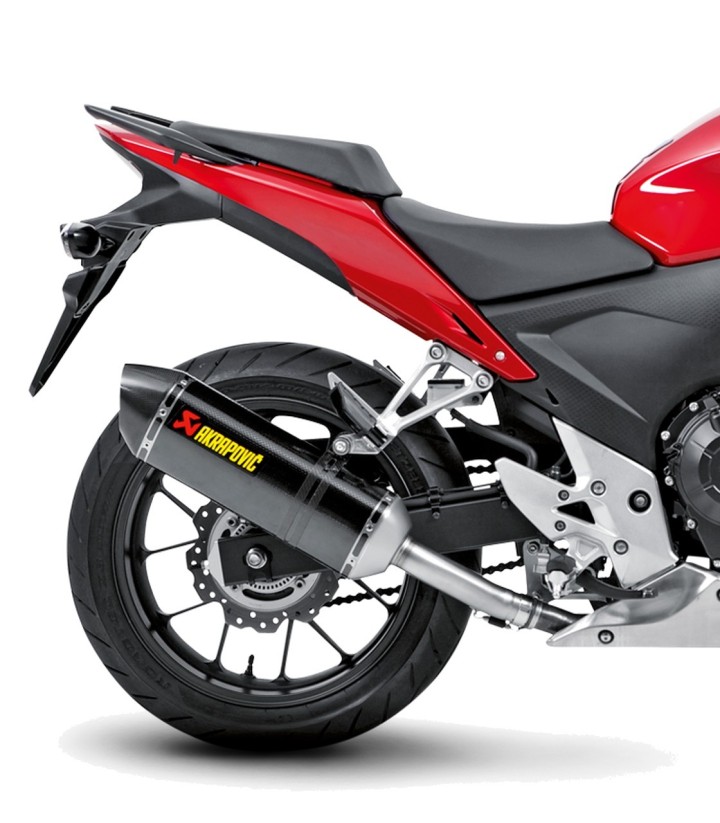 Scarico Akrapovič in carbonio per diversi modelli Honda S-H5SO2-HRC